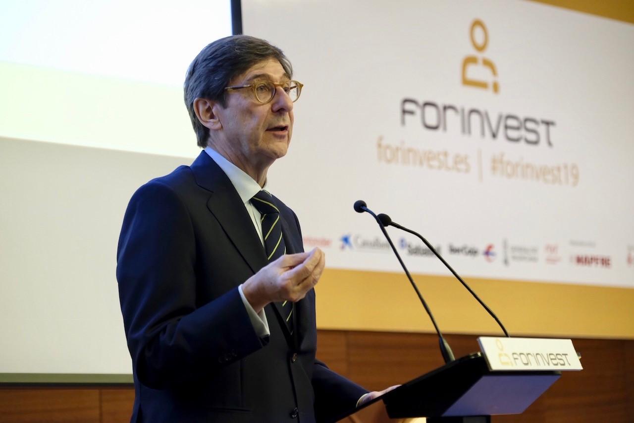 José Ignacio Goirigolzarri en la feria Forinvest en Valencia - Bankia