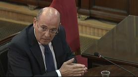 El coronel de la Guardia Civil Diego Pérez de los Cobos coordinador del dispositivo policial para el 1-O declara en el Supremo durante el juicio por el procés. Europa Press.
