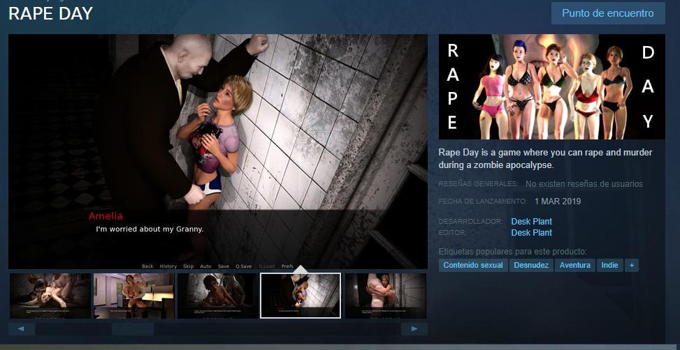 Rape Day. Imagen: Steam