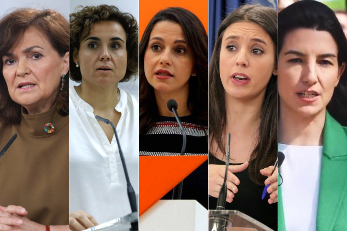Los principales rostros femeninos de la política española