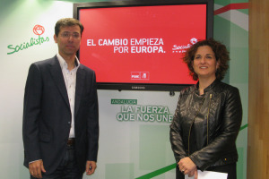 Valenciano y Susana Díaz inician la precampaña de las europeas en Málaga
