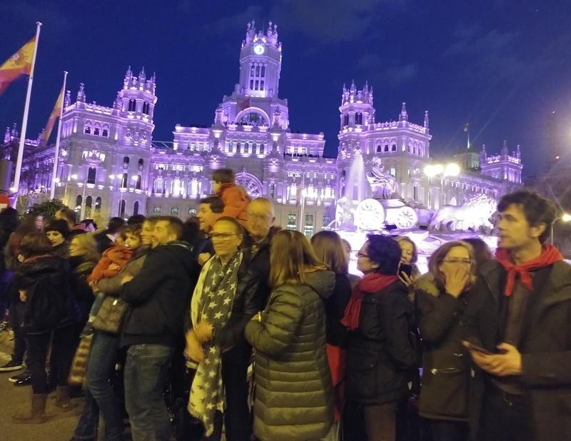 Ayuntamiento de Madrid el 8M. 