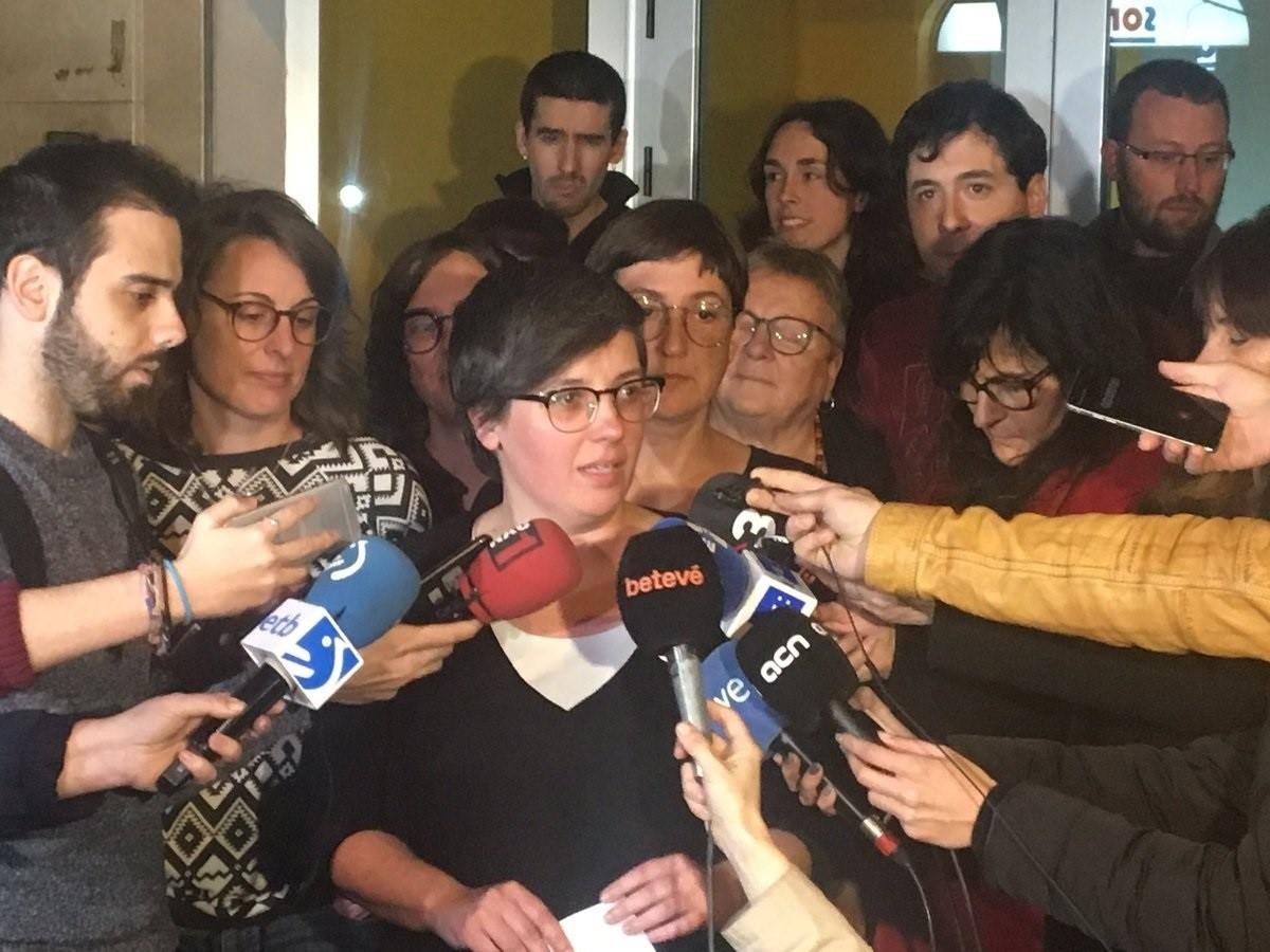 La exdiputada de la CUP Mireia Boya. 