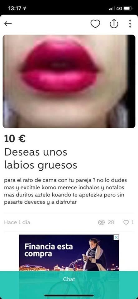 Labios gruesos Labios gruesos