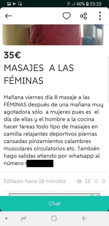 Masaje féminas 2