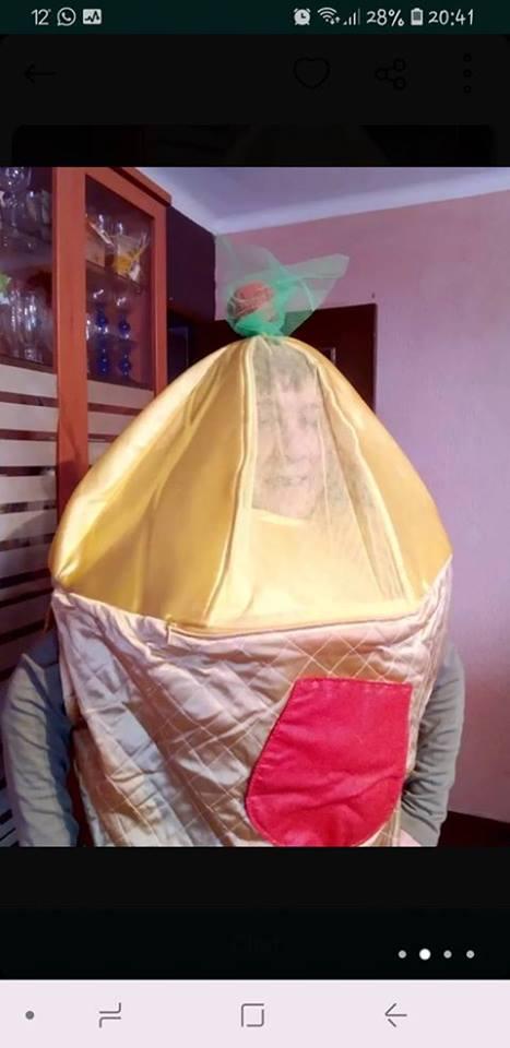 Disfraz helado 2 Disfraz helado 2