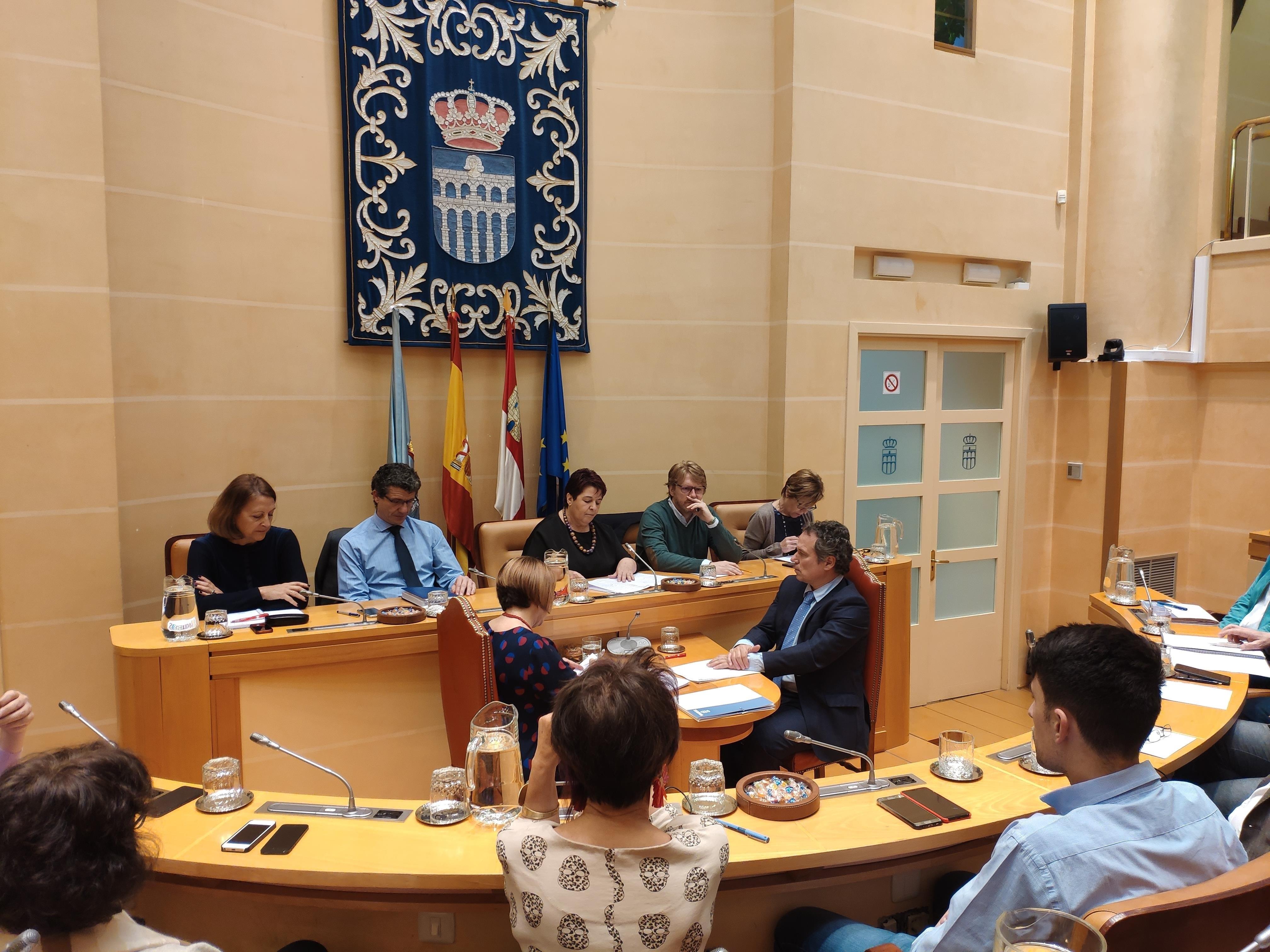 Pleno del Ayuntamiento de Segovia 