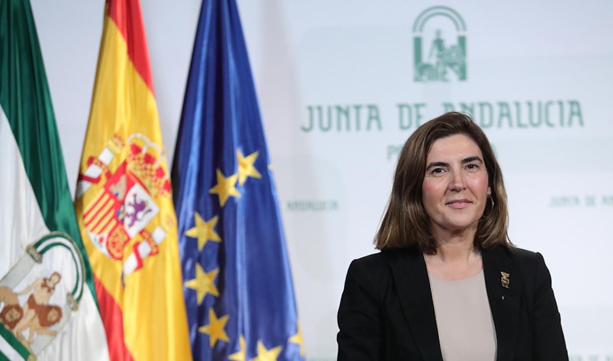 Rocío Blanco (Ciudadanos), consejera de Empleo, Formación y Trabajo Autónomo.