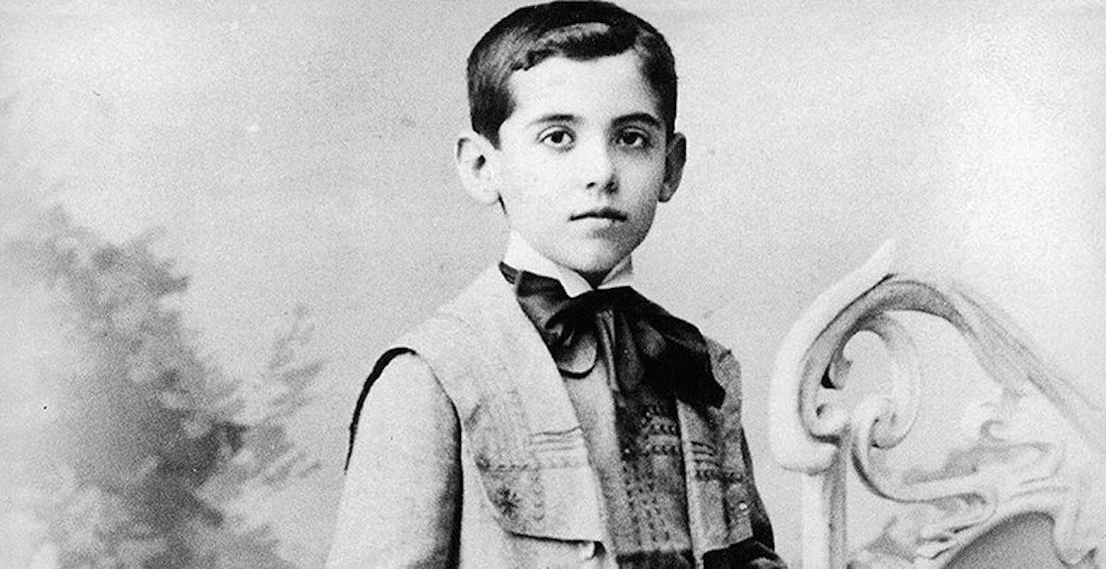 Federico García Lorca, de niño en Fuente Vaqueros. UNIVERSOLORCA.COM