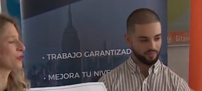 Jesús Camacho, el joven gitano becado en Estados Unidos.