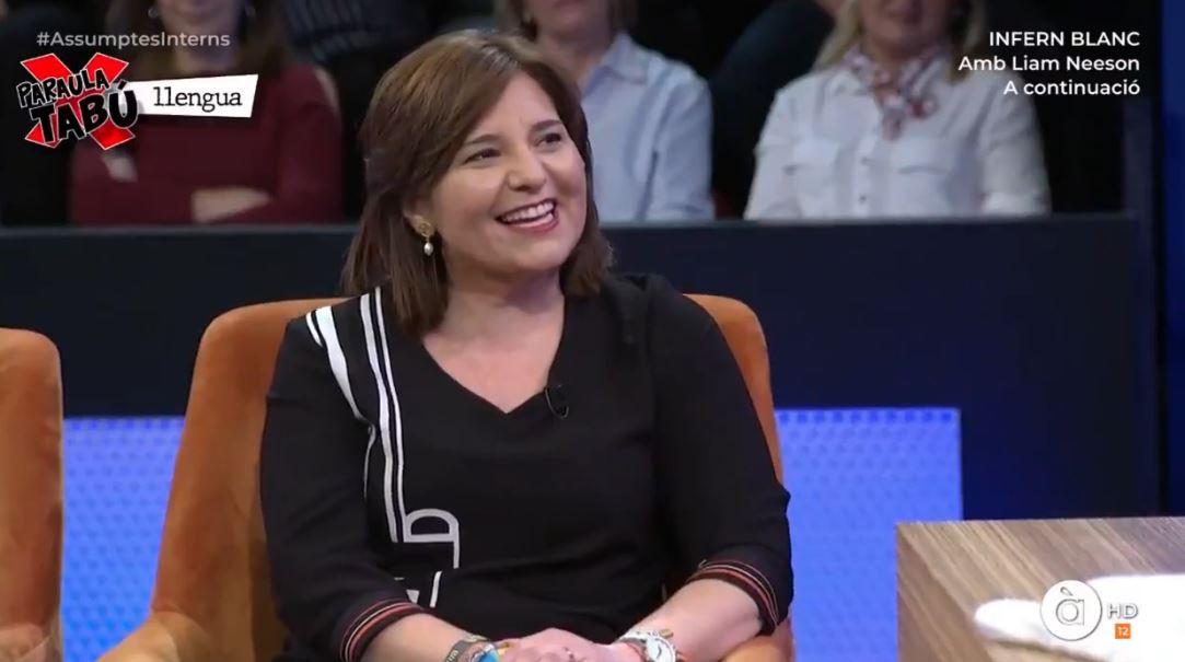 Isabel Bonig, durante su entrevista en 'Assumptes Internes'