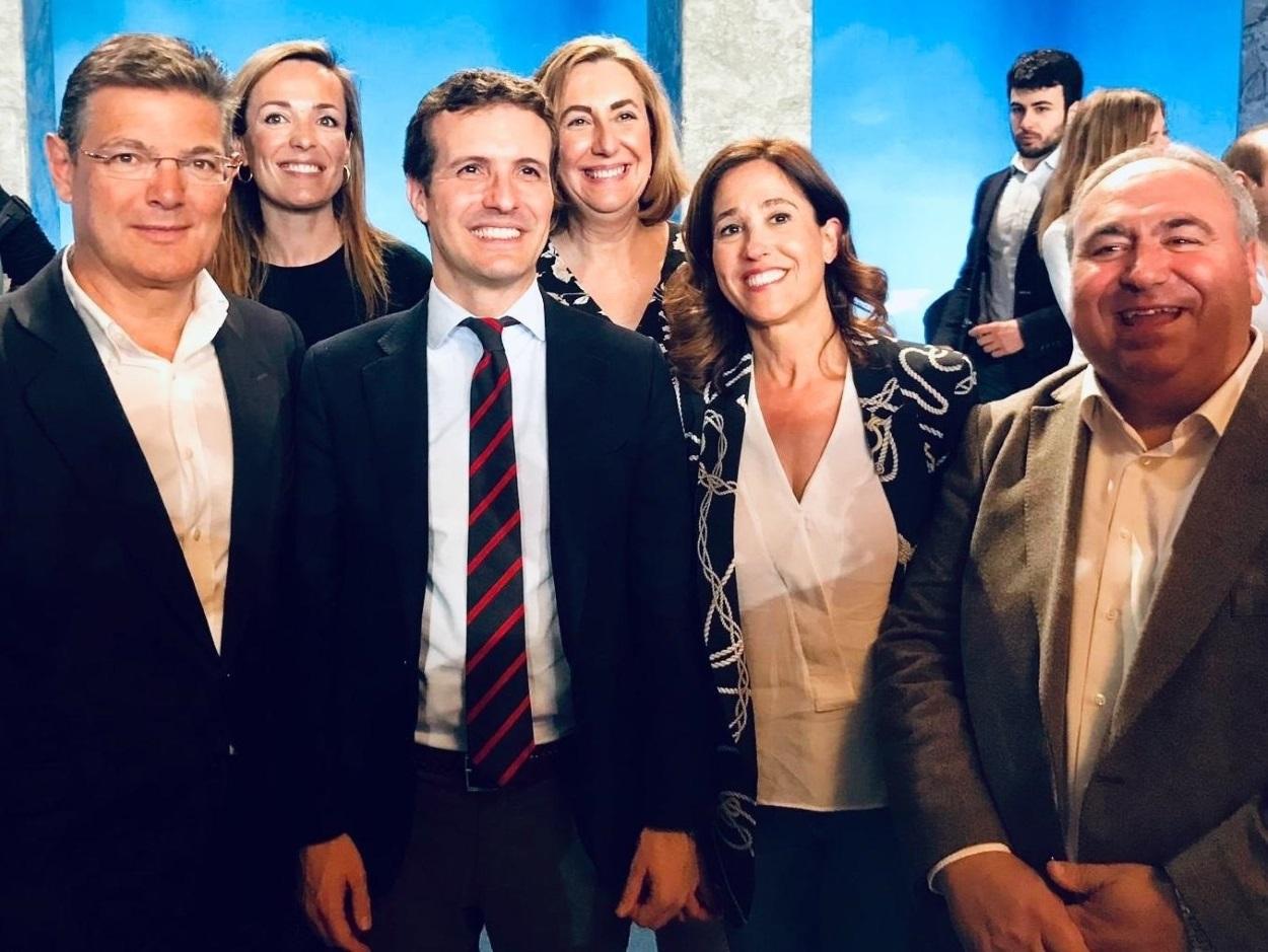 Rafael Catalá junto a Pablo Casado