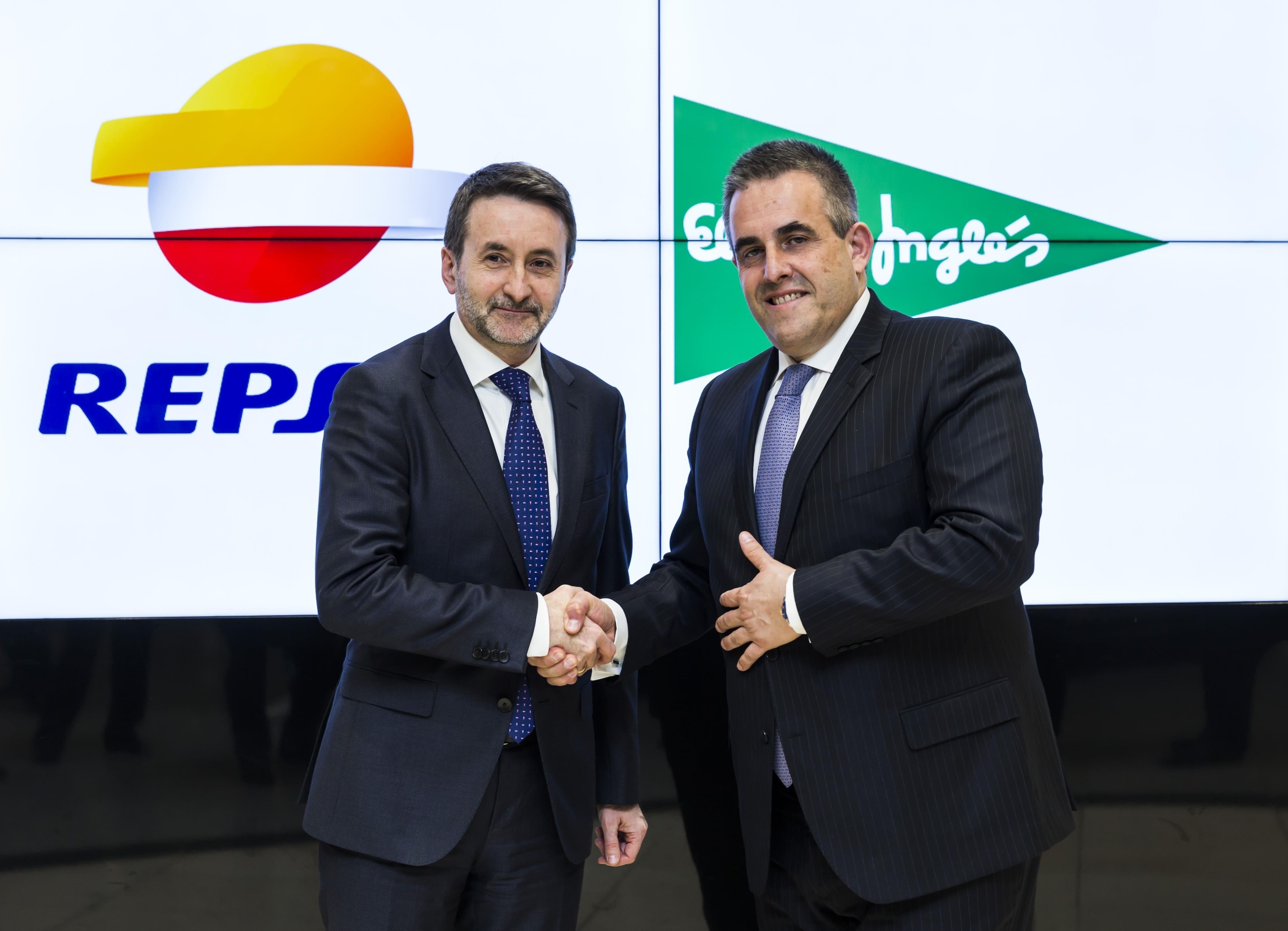 Los CEOs de Repsol Josu Jon Imaz y de El Corte Inglés Víctor del Pozo - Repsol y el Corte Inglés