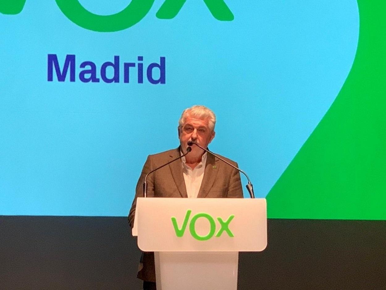 El candidato de Vox por La Rioja, Jorge Cutillas