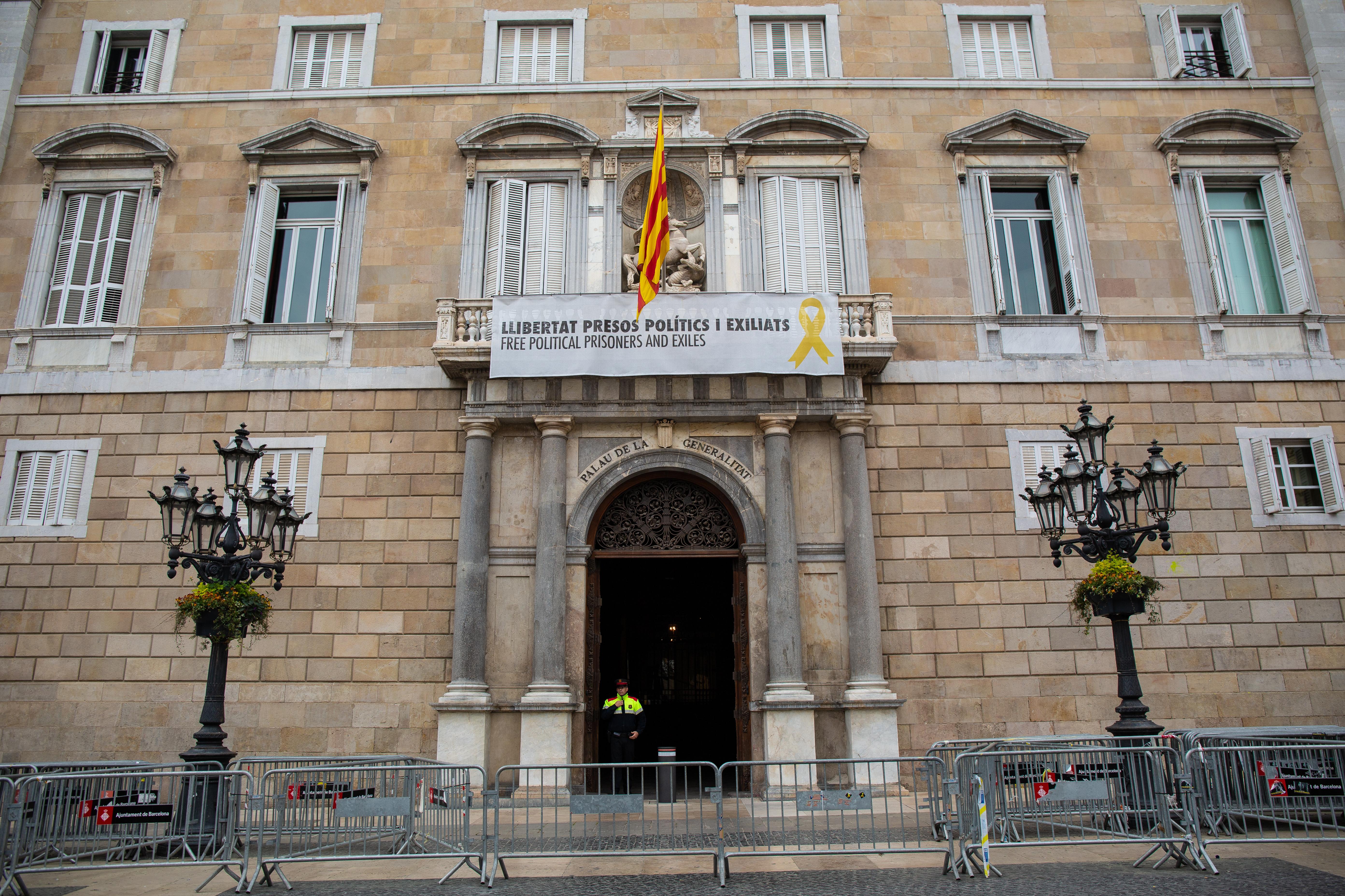 Fachada de la Generalitat de Cataluña -(Fuente: David Zorrakino-Europa Press)