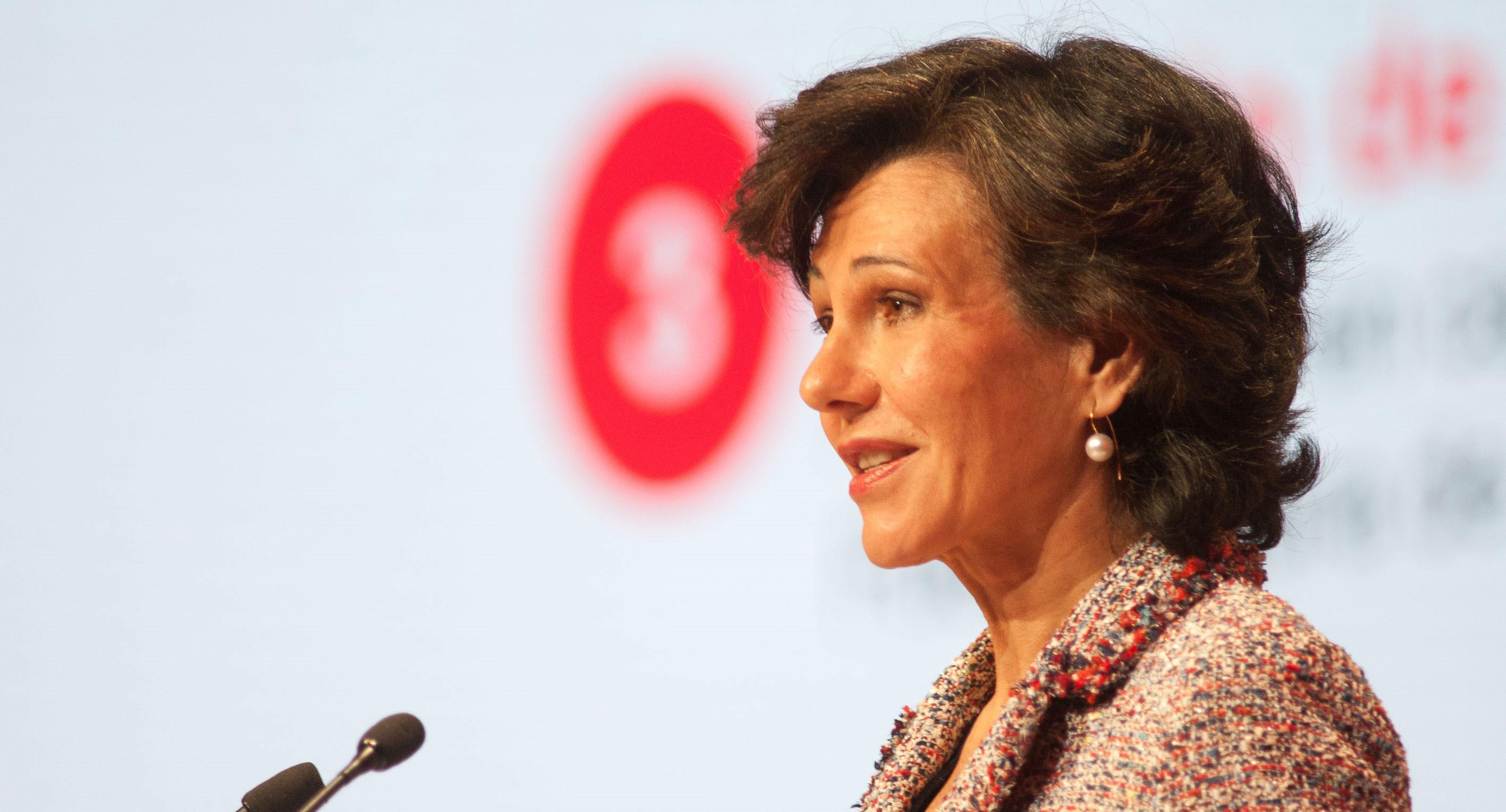 Ana Botín, presidenta de Banco Santander