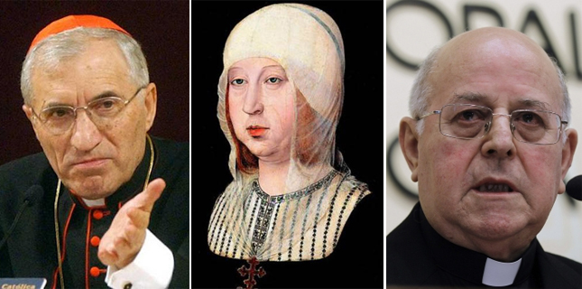 Isabel la Católica "hace sonrojar aún hoy a nuestros gobernantes" ocultos en "democracia, derechos humanos y pacifismo"
