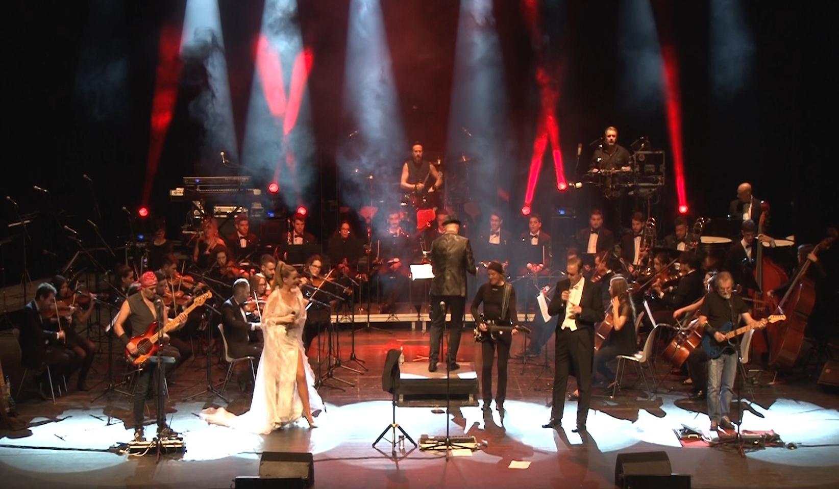 Momento del concierto de The Symphony’s Rock