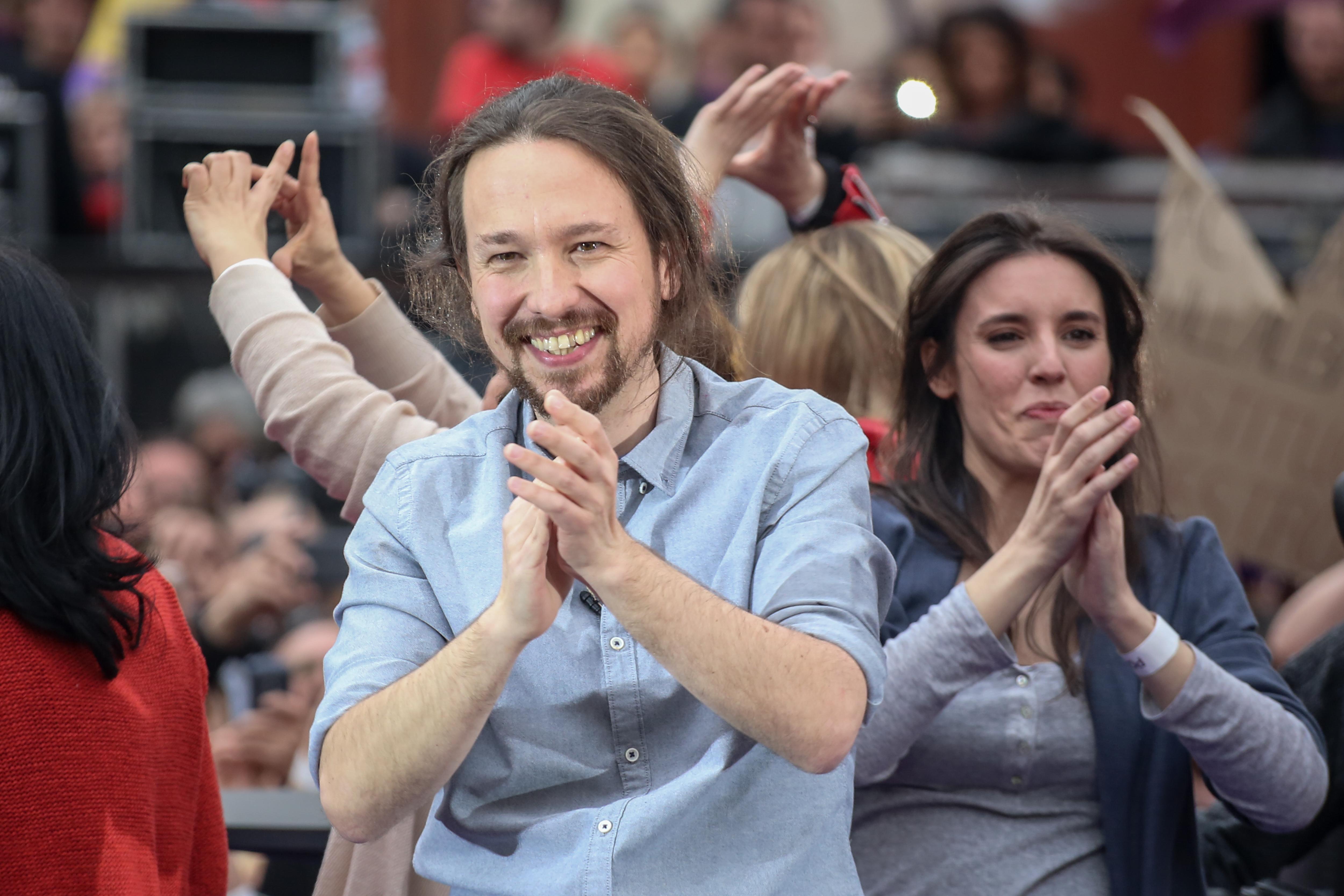 Pablo Iglesias e Irene Montero