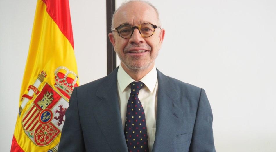 El embajador en Angola, Manuel Antonio Hernández Ruigómez. Web Ministerio Asuntos Exteriores