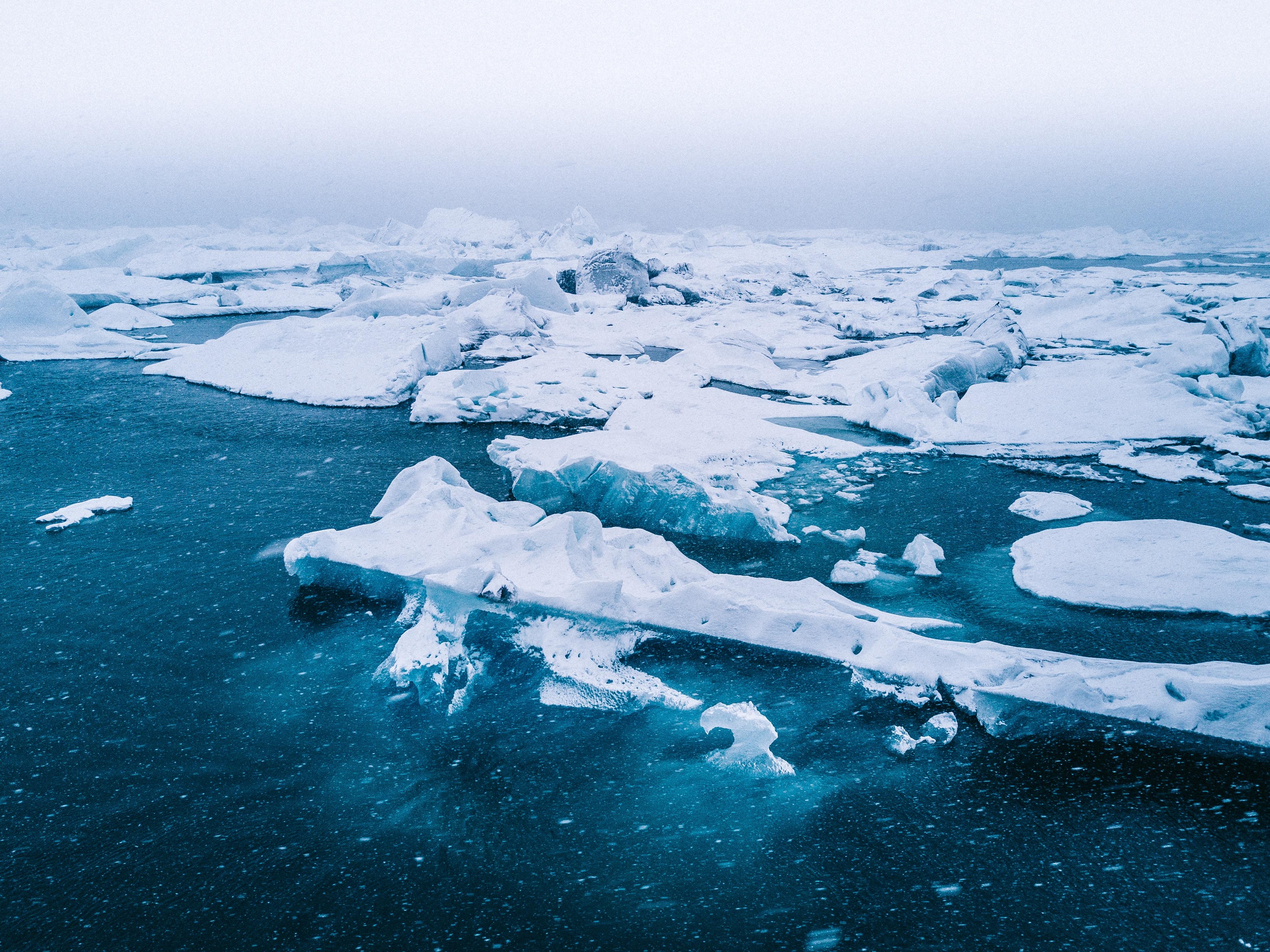 Icebergs en el Ártico. Foto: Willian Justen de Vasconcellos