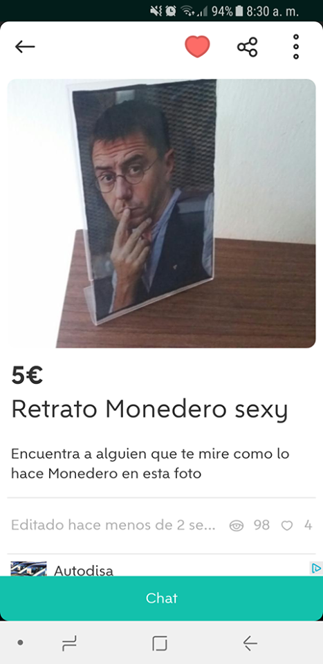 Retrato de Monedero sexy