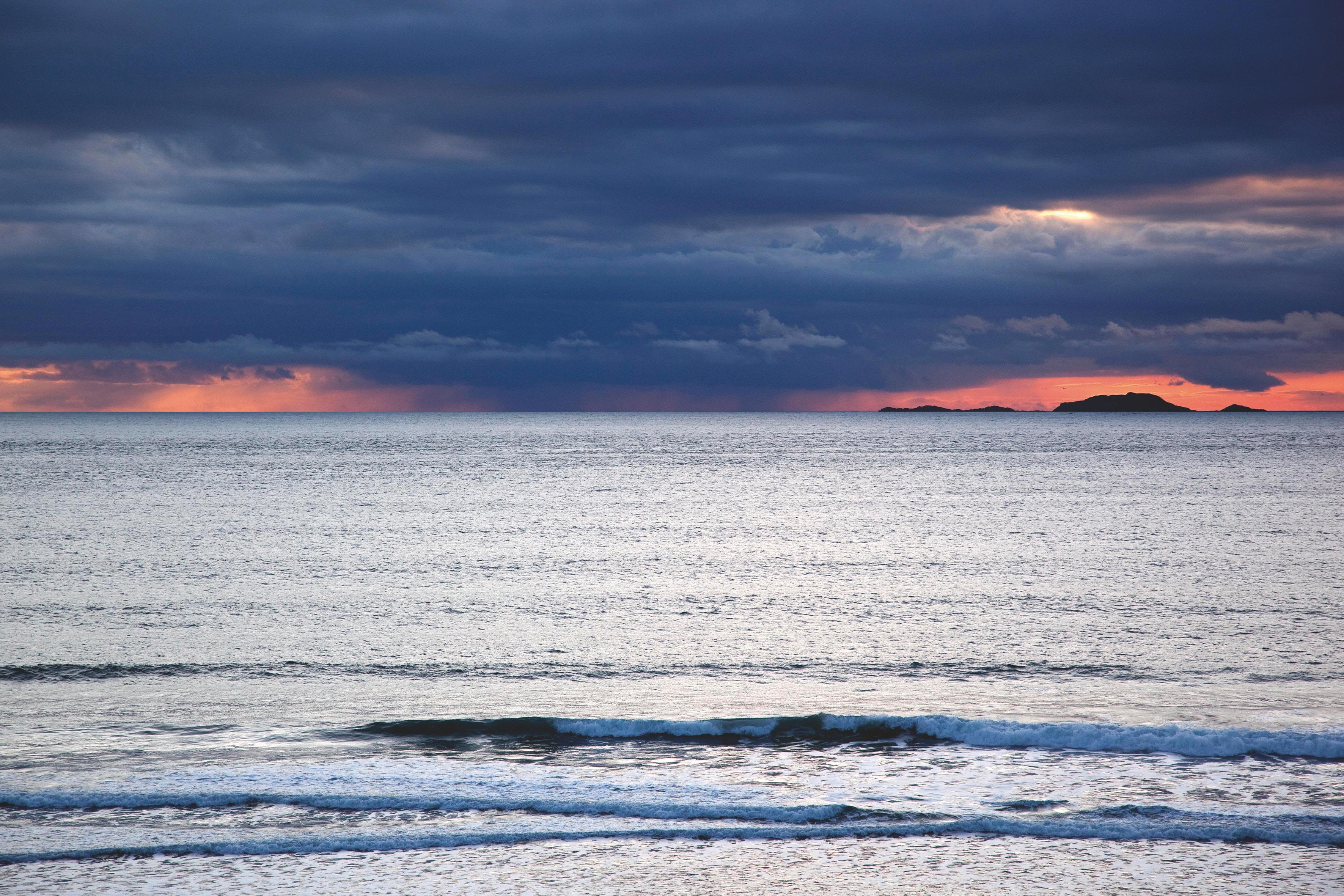 El océano y el horizonte. Foto: Mark Fletcher Brown