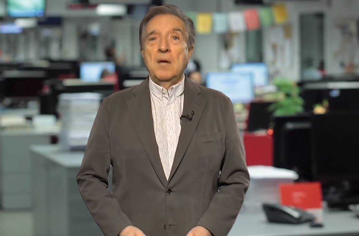 Iñaki Gabilondo en su videoblog de El País