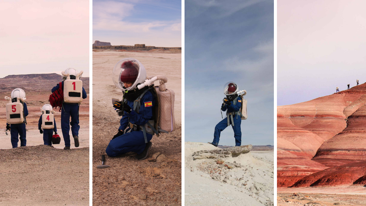 La ingeniera aeroespacial Natalia Larrea, ha sido comandante de la misión simulada a Marte en la Mars Desert Research Station, donde ocho personas convivieron durante dos semanas
