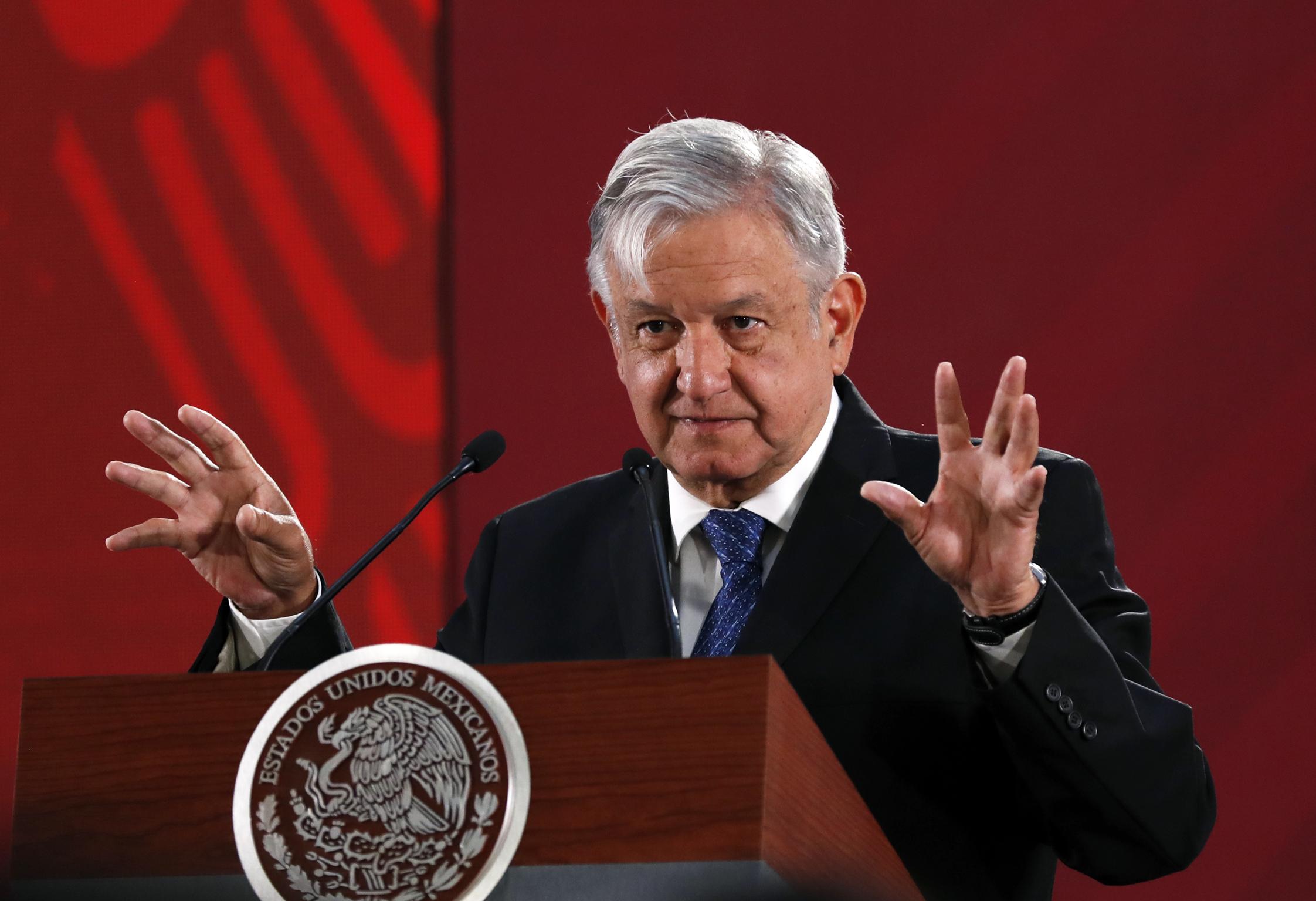 Andrés Manuel López Obrador, presidente de México