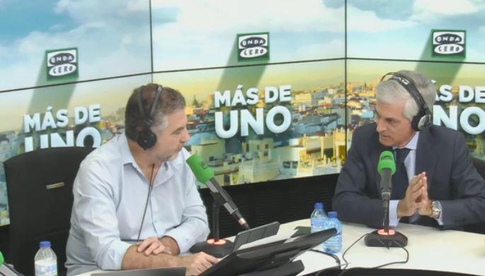 Suárez Illana, durante su entrevista con Carlos Alsina en 'Onda Cero'