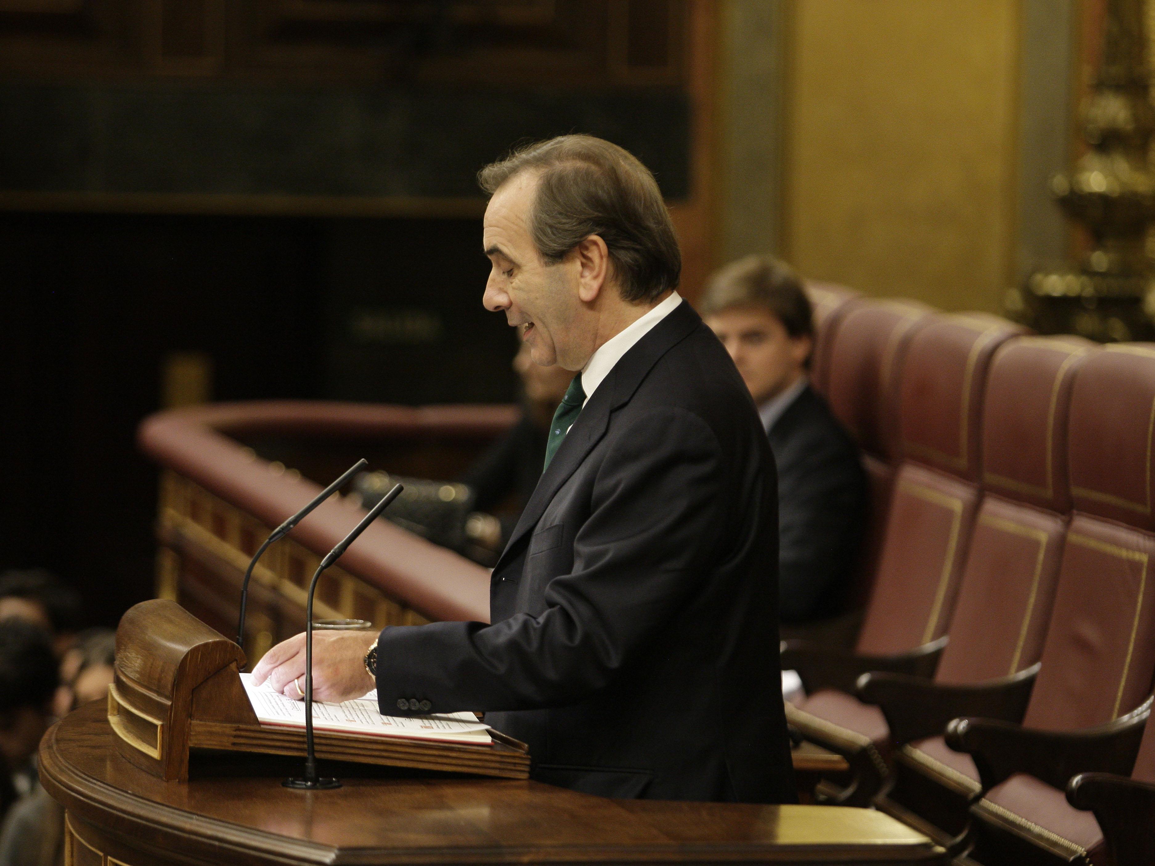 José Antonio Alonso. Congreso de los Diputados. 