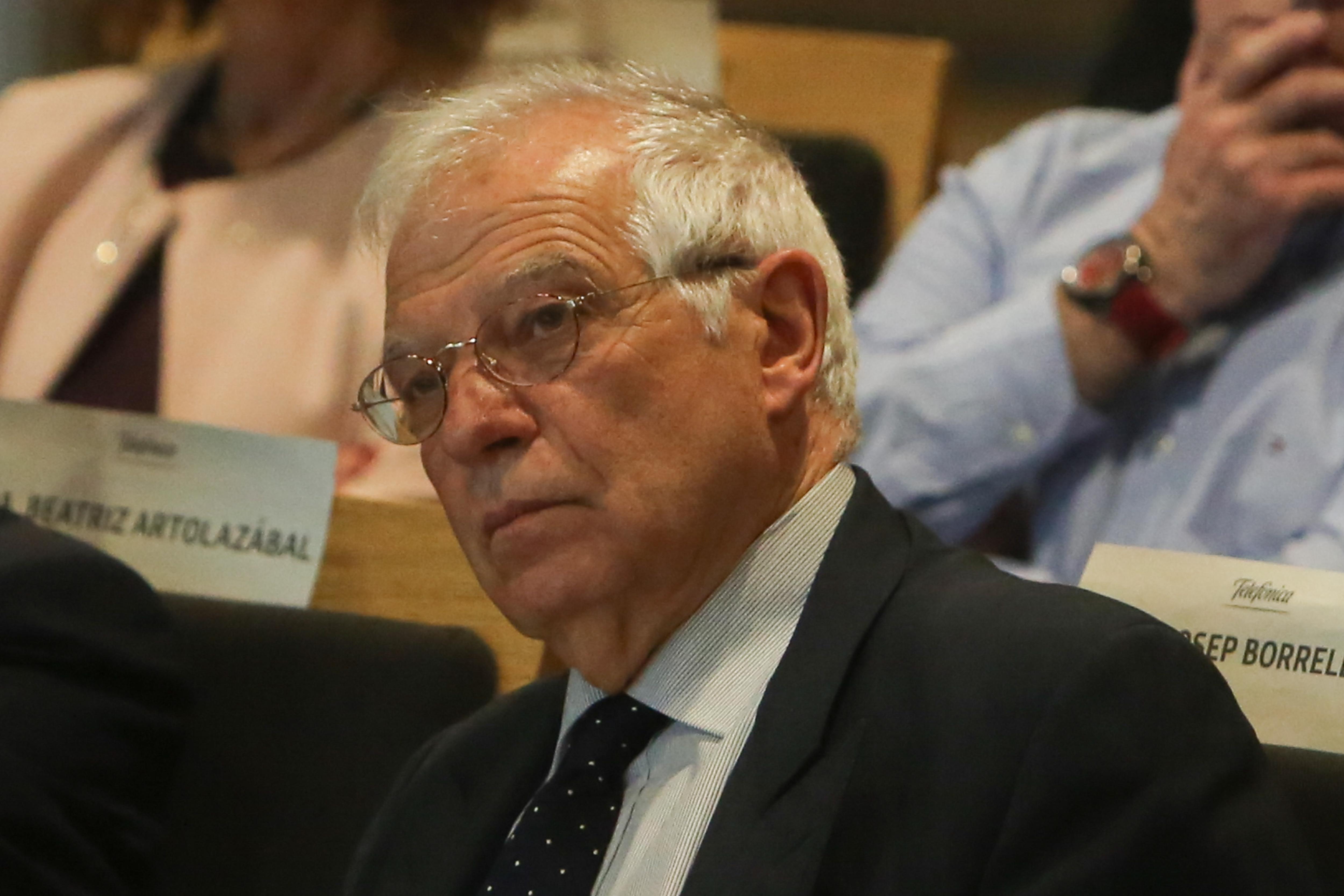  El ministro de Asuntos Exteriores Josep Borrell interviene en la clausura de la conferencia Migración y ciudades el camino hacia una integración inclusiva 