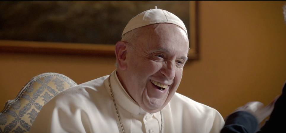 El Papa Francisco durante su entrevista con Jordi Évole en Salvados