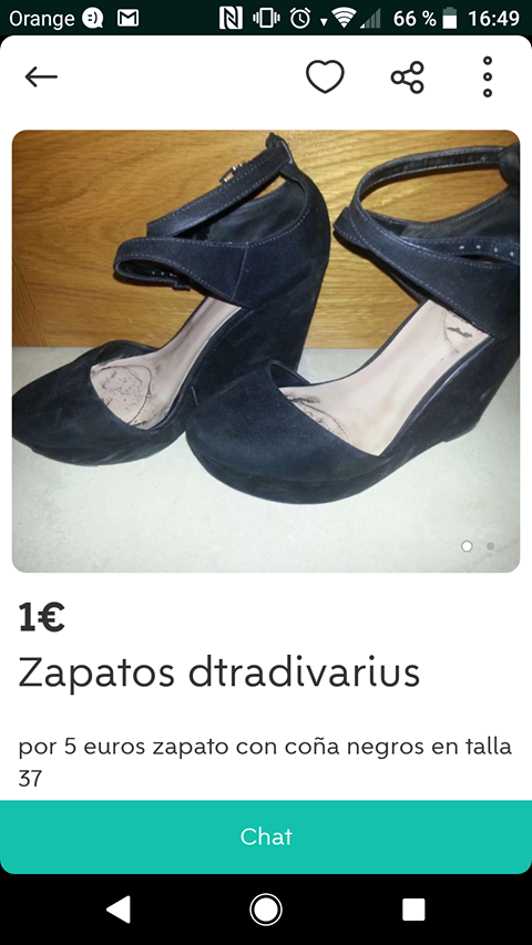 Zapatos dtradivarius