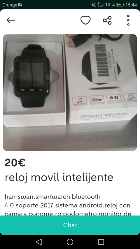 Reloj Movil intelijente