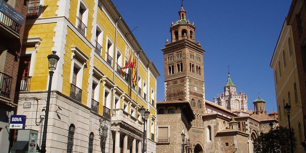 Fachada del Ayuntamiento de Teruel