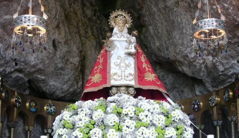 Nuestra señora de Covadonga. Santuario de Covadonga