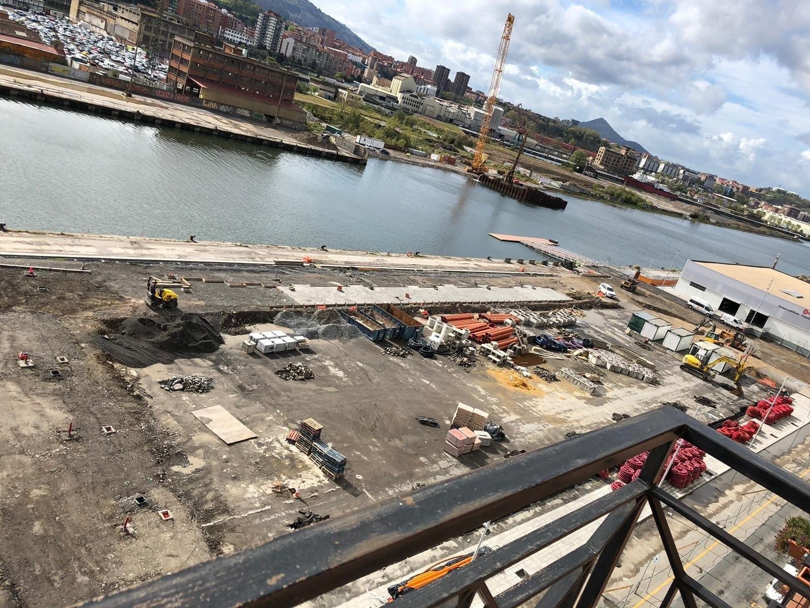 Terrenos destinados la construcción de nuevas viviendas en Deusto (Bilbao) - Europa Press