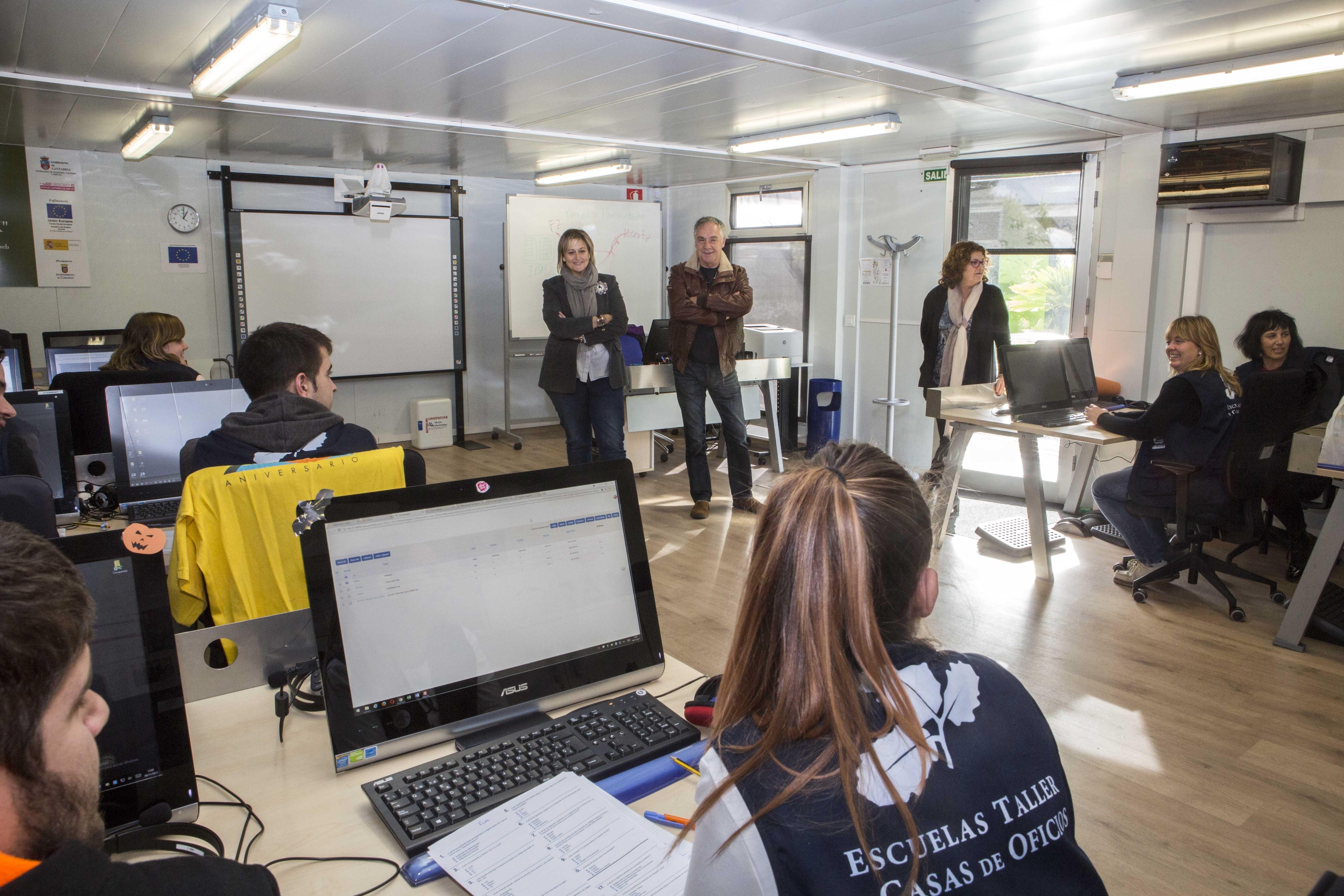 Acciones formativos a parados en el Ayuntamiento de Camargo (Cantabria)