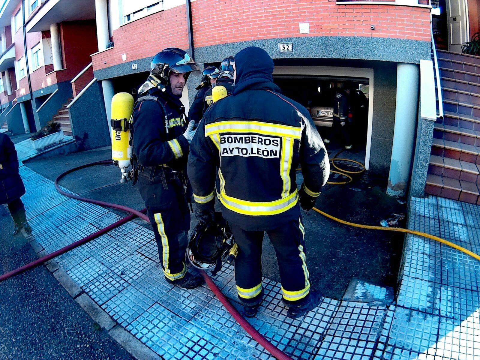 Bomberos del Ayuntamiento de León-Facebook Bomberos León