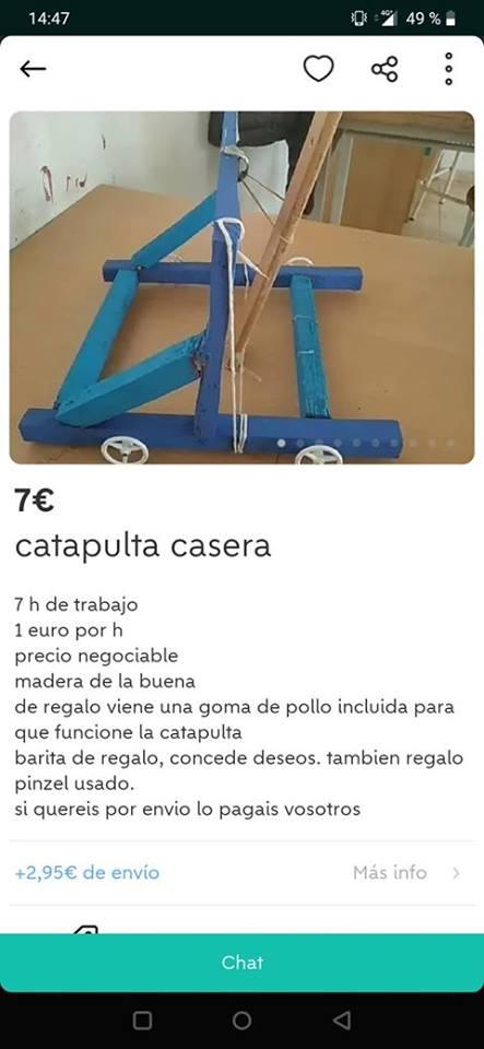 Catapulta Casera