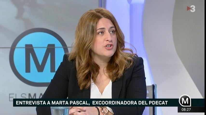 La excoordinadora del PDeCAT Marta Pascal. Europa Press.