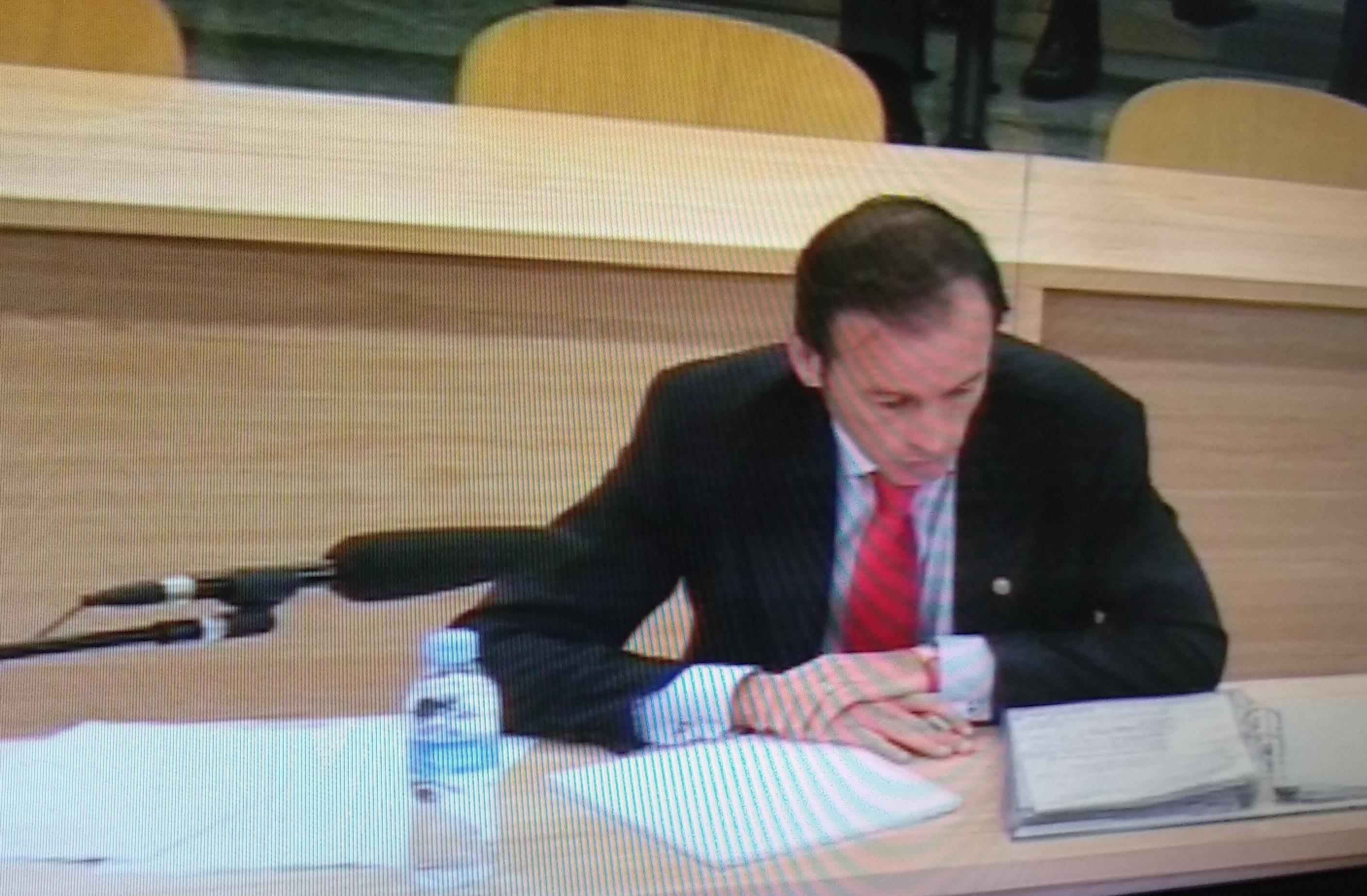 El inspector del Banco de España José Antonio Casaus comparece en el juicio por la salida a Bolsa de Bankia 