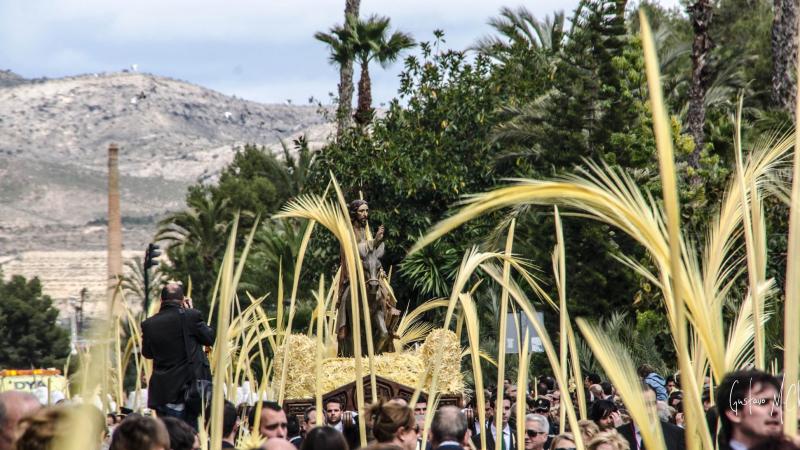 Domingo de Ramos en la ciudad alicantina de Elche.