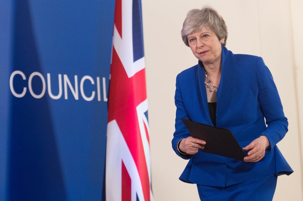 Theresa May, primera ministra británica