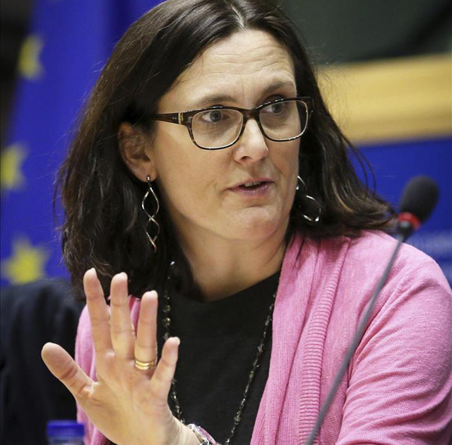 La Fiscalía respalda a Malmström tras sus críticas a la actuación de Interior en Ceuta