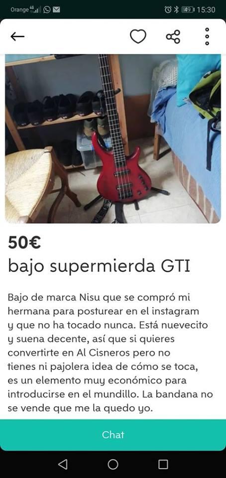 Bajo supermierda GTI