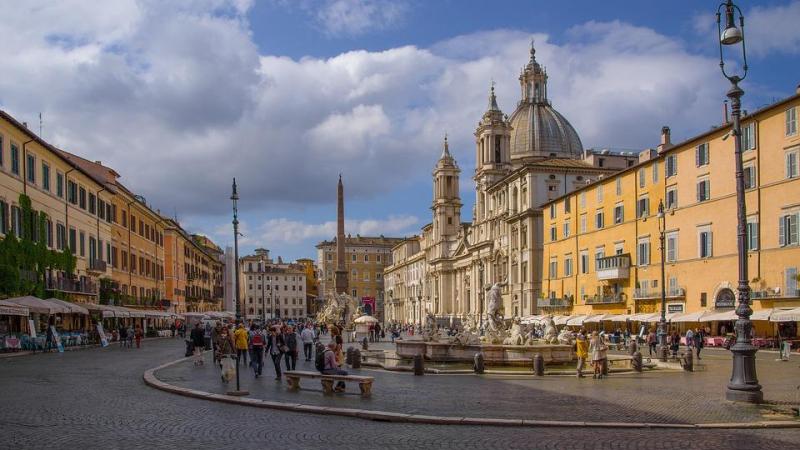 Piazza Navona en Roma - Fuente:Pixabay Piazza Navona en Roma - Fuente:Pixabay