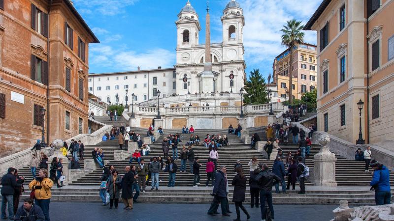 Piazza di Spagna en Roma - Fuente: Pixabay Piazza di Spagna en Roma - Fuente: Pixabay